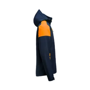 Chaqueta hombre PRINTER PRIME PRIME SOFTSHELL 2261065, Marino/Neon naranja, lateral derecho