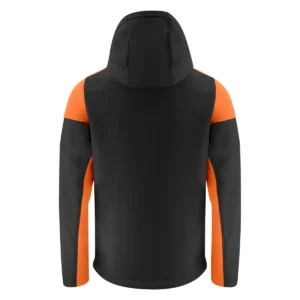 Chaqueta hombre PRINTER PRIME PRIME SOFTSHELL 2261065, Negro/Naranja, vista posterior