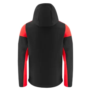 Chaqueta hombre PRINTER PRIME PRIME SOFTSHELL 2261065, Negro/Rojo, vista posterior