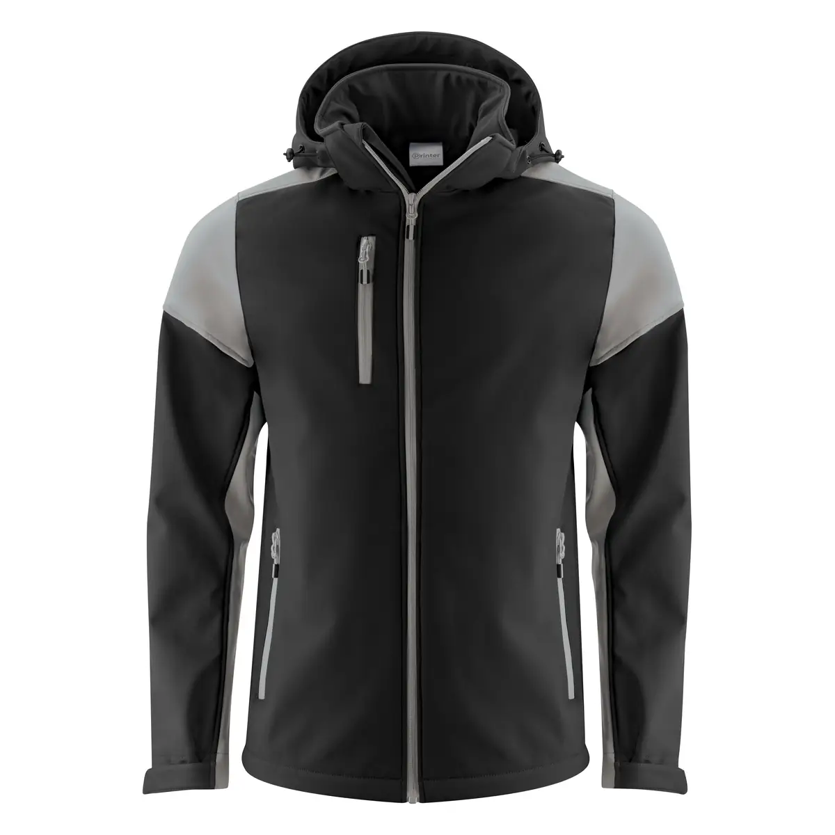 Chaqueta hombre PRINTER PRIME PRIME SOFTSHELL 2261065 29 Chaqueta hombre PRINTER PRIME PRIME SOFTSHELL 2261065, Negro/Antracita, vista frontal