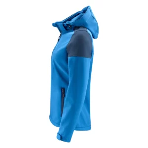 Chaqueta mujer PRINTER PRIME PRIME SOFTSHELL LADY 2261066, Azul/Marino, vista lateral