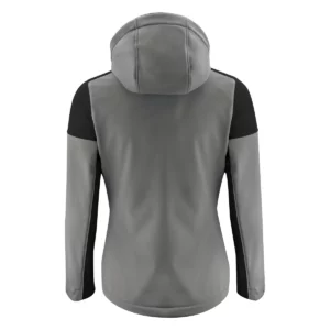 Chaqueta mujer PRINTER PRIME PRIME SOFTSHELL LADY 2261066, Antracita/Negro, vista posterior
