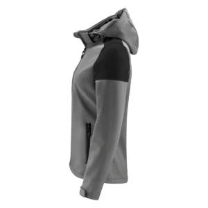 Chaqueta mujer PRINTER PRIME PRIME SOFTSHELL LADY 2261066, Antracita/Negro, vista lateral