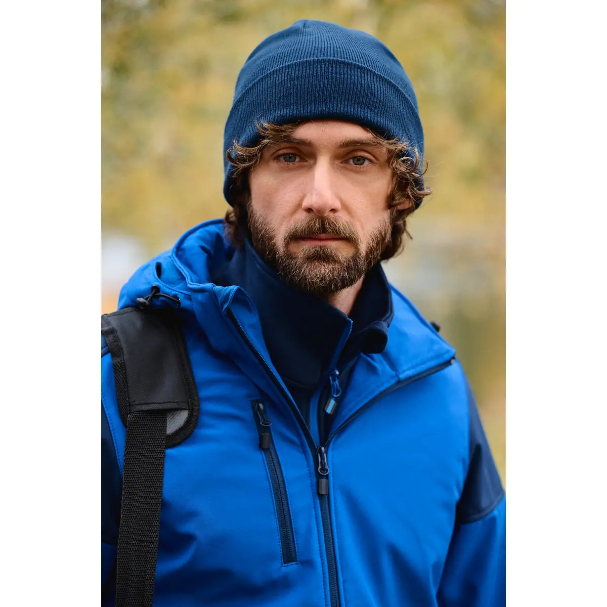 Chaqueta hombre PRINTER PRIME PADDED SOFTSHELL 2261071 37 Chaqueta hombre PRINTER PRIME PADDED SOFTSHELL 2261071, con modelo, detalle frontal
