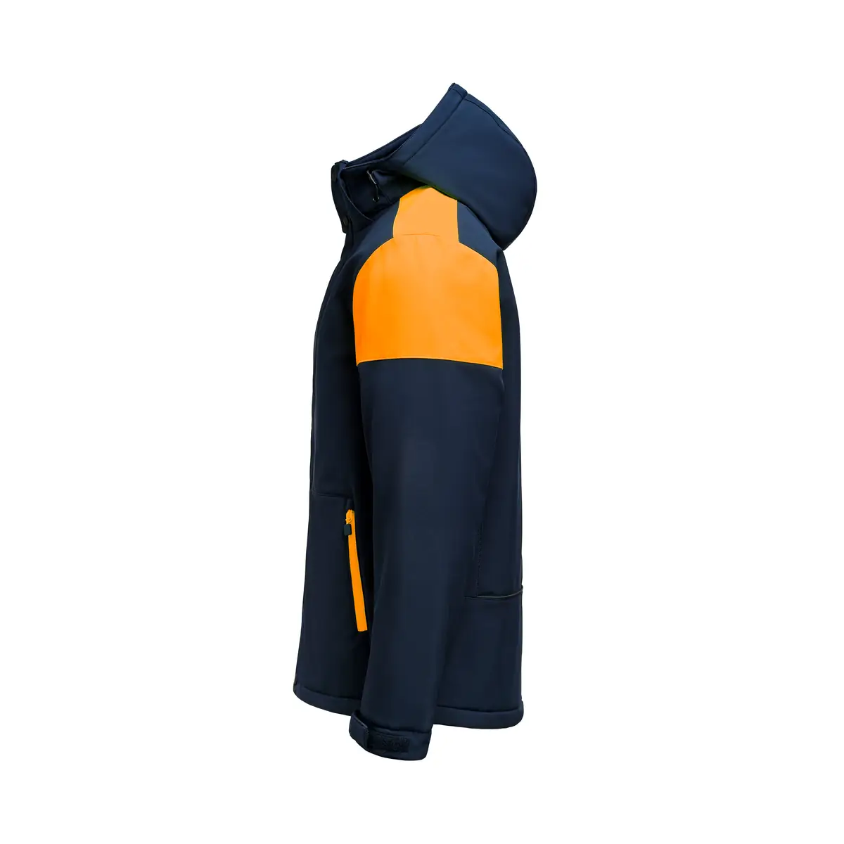 Chaqueta hombre PRINTER PRIME PADDED SOFTSHELL 2261071 15 Chaqueta hombre PRINTER PRIME PADDED SOFTSHELL 2261071, Marino/Neon naranja, lateral izquierdo