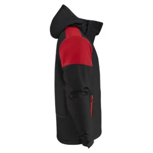 Chaqueta hombre PRINTER PRIME PADDED SOFTSHELL 2261071, Negro/Rojo, lateral derecho