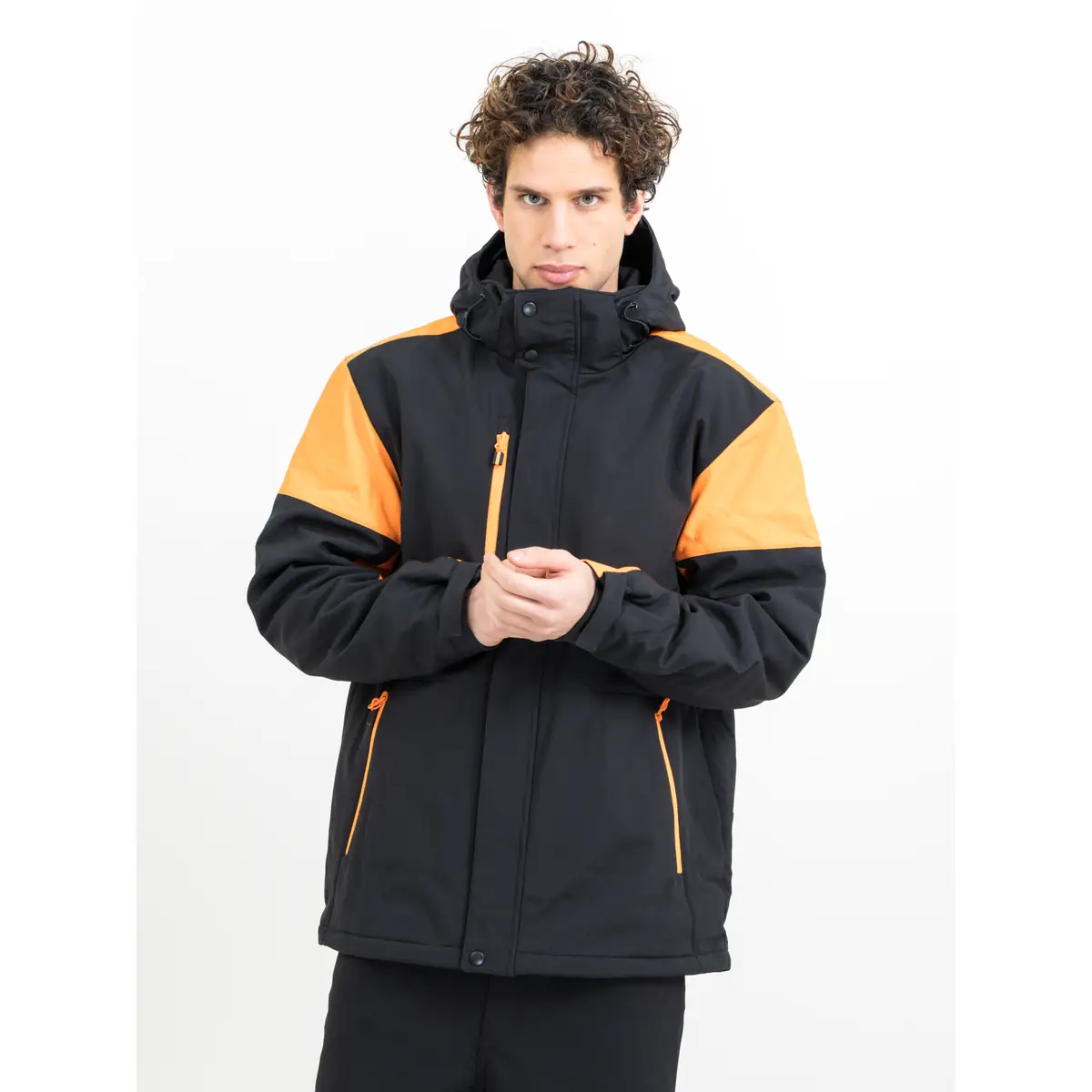 Chaqueta hombre PRINTER PRIME PADDED SOFTSHELL 2261071 41 Chaqueta hombre PRINTER PRIME PADDED SOFTSHELL 2261071, con modelo, vista frontal