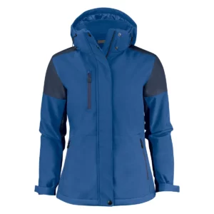 Chaqueta mujer PRINTER PRIME PADDED SOFTSHELL 2261072, Azul/Marino, vista frontal