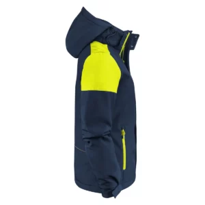 Chaqueta mujer PRINTER PRIME PADDED SOFTSHELL 2261072, Marino/Neon amarillo, lateral derecho
