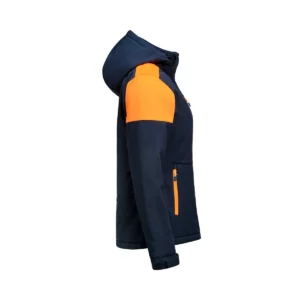 Chaqueta mujer PRINTER PRIME PADDED SOFTSHELL 2261072, Marino/Neon naranja, lateral derecho