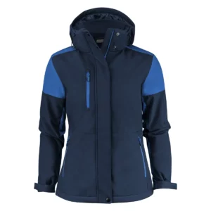 Chaqueta mujer PRINTER PRIME PADDED SOFTSHELL 2261072, Marino/Azul, vista frontal