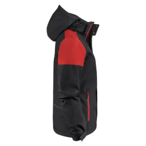 Chaqueta mujer PRINTER PRIME PADDED SOFTSHELL 2261072, Negro/Rojo, lateral derecho