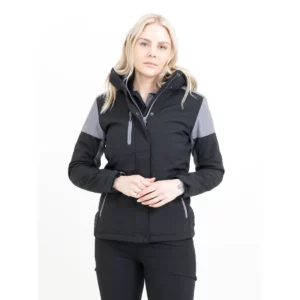 Chaqueta mujer PRINTER PRIME PADDED SOFTSHELL 2261072, vista frontal con modelo