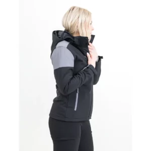 Chaqueta mujer PRINTER PRIME PADDED SOFTSHELL 2261072, con modelo, vista lateral derecha