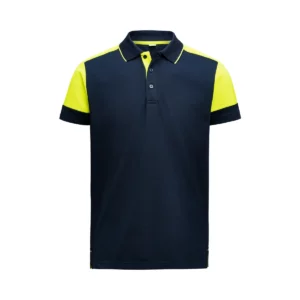 Polo hombre PRINTER PRIME PRIME POLO 2265024, Marino/Neon amarillo, vista frontal