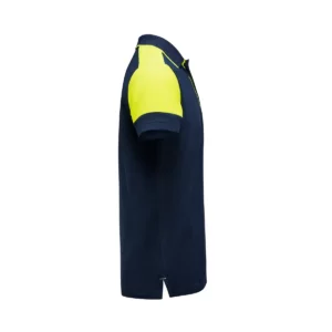 Polo hombre PRINTER PRIME PRIME POLO 2265024, Marino/Neon amarillo, lateral derecho