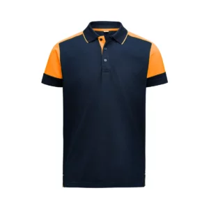 Polo hombre PRINTER PRIME PRIME POLO 2265024, Marino/Neon naranja, vista frontal