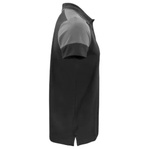 Polo hombre PRINTER PRIME PRIME POLO 2265024, Negro/Antracita, lateral derecho