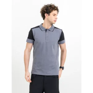 Polo hombre PRINTER PRIME PRIME POLO 2265024, con modelo, vista lateral derecha