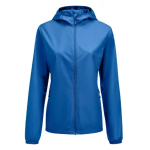 Cortaviento mujer PRINTER RED GRAB WINDBREAKER WOMEN 2261080, Azul, vista frontal