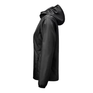 Cortaviento mujer PRINTER RED GRAB WINDBREAKER WOMEN 2261080, Negro, lateral izquierdo