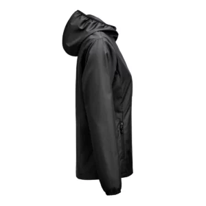 Cortaviento mujer PRINTER RED GRAB WINDBREAKER WOMEN 2261080, Negro, lateral derecho