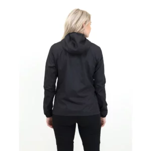 Cortaviento mujer PRINTER RED GRAB WINDBREAKER WOMEN 2261080, con modelo, vista posterior