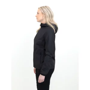 Cortaviento mujer PRINTER RED GRAB WINDBREAKER WOMEN 2261080, con modelo, lateral izquierdo