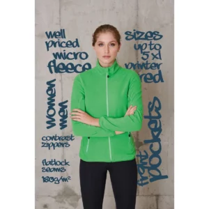 Chaqueta polar mujer PRINTER RED TWOHAND LADY 2261509, vista frontal con modelo