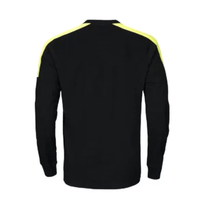 Camiseta de manga larga hombre PROJOB 2020 642020, Negro/Amarillo, vista posterior