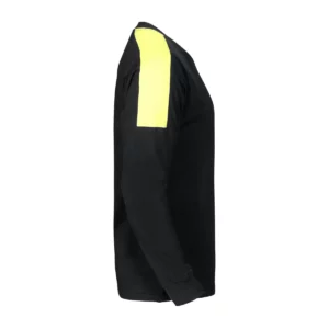Camiseta de manga larga hombre PROJOB 2020 642020, Negro/Amarillo, lateral derecho
