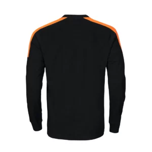 Camiseta de manga larga hombre PROJOB 2020 642020, Negro/Naranja, vista posterior