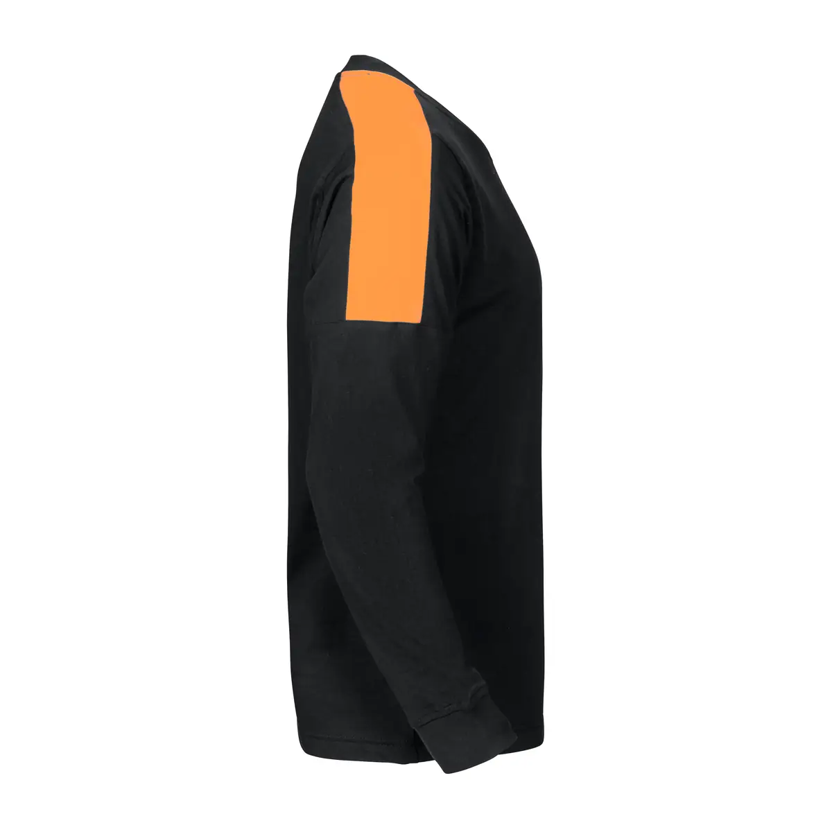 Camiseta de manga larga hombre PROJOB 2020 642020 12 Camiseta de manga larga hombre PROJOB 2020 642020, Negro/Naranja, lateral derecho