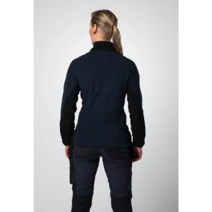 Chaqueta micropolar mujer PROJOB 2326 642326, con modelo, vista posterior del conjunto