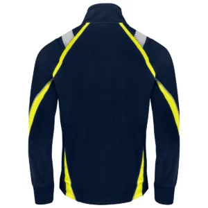 Chaqueta polar hombre PROJOB 2328 642328, Marino/Amarillo, vista posterior