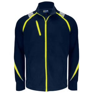 Chaqueta polar hombre PROJOB 2328 642328, Marino/Amarillo, vista frontal