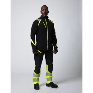 Chaqueta polar hombre PROJOB 2328 642328, vista frontal con modelo