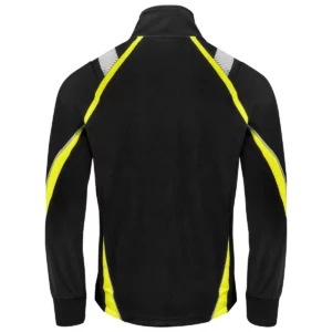 Chaqueta polar hombre PROJOB 2328 642328, Negro/Amarillo, vista posterior