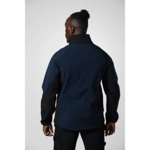 Chaqueta softshell para hombre PROJOB 2422 642422, con modelo, vista posterior