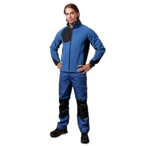 Chaqueta softshell para hombre PROJOB 2422 642422, con modelo, vista de conjunto frontal