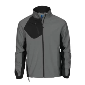 Chaqueta softshell para hombre PROJOB 2422 642422, Gris, vista frontal
