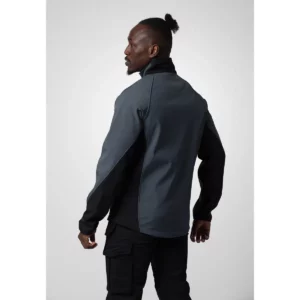 Chaqueta softshell para hombre PROJOB 2422 642422, con modelo, vista posterior