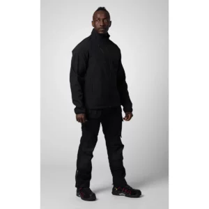 Chaqueta softshell para hombre PROJOB 2422 642422, con modelo, vista de conjunto frontal