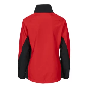 Chaqueta softshell para mujer PROJOB 2423 642423, Rojo, vista posterior