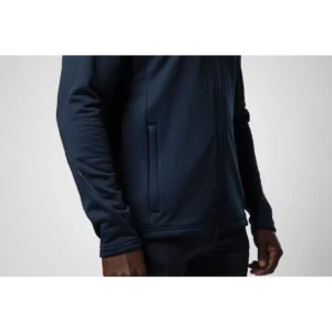 Chaqueta polar hombre PROJOB 3319 643319, con modelo, detalle del bolsillo