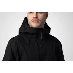 Chaqueta impermeable para hombre PROJOB 3425 VENTAIR 643425, con modelo, detalle del cuello