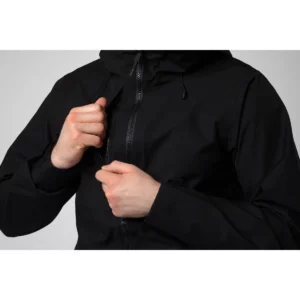 Chaqueta impermeable para hombre PROJOB 3425 VENTAIR 643425, con modelo, detalle de la cremallera