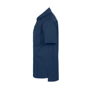 Camisa de manga corta hombre PROJOB 4201 644201, Azul marino, lateral izquierdo