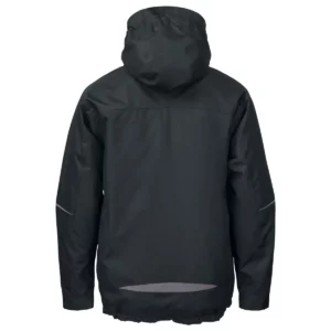 Chaqueta acolchada hombre PROJOB 4423 644423, Negro, vista posterior