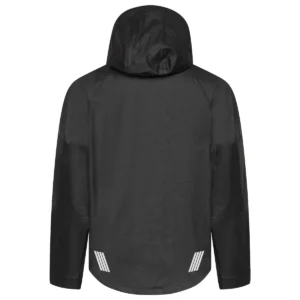 Chaqueta impermeable para hombre PROJOB 4430 644430, Negro, vista posterior
